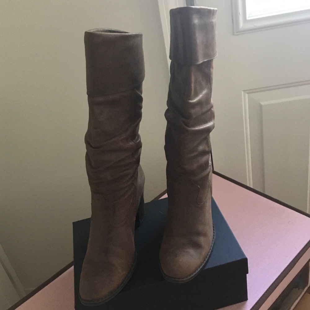 Style&Co Brown Leather Boots